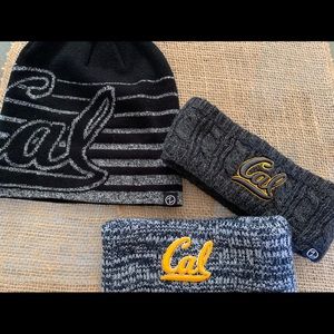 💙💛Cal Bears beanie & head-bands💛💙